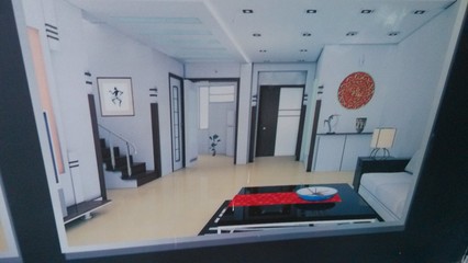 社会山2期273㎡装修工地图_现场施工图文直播
